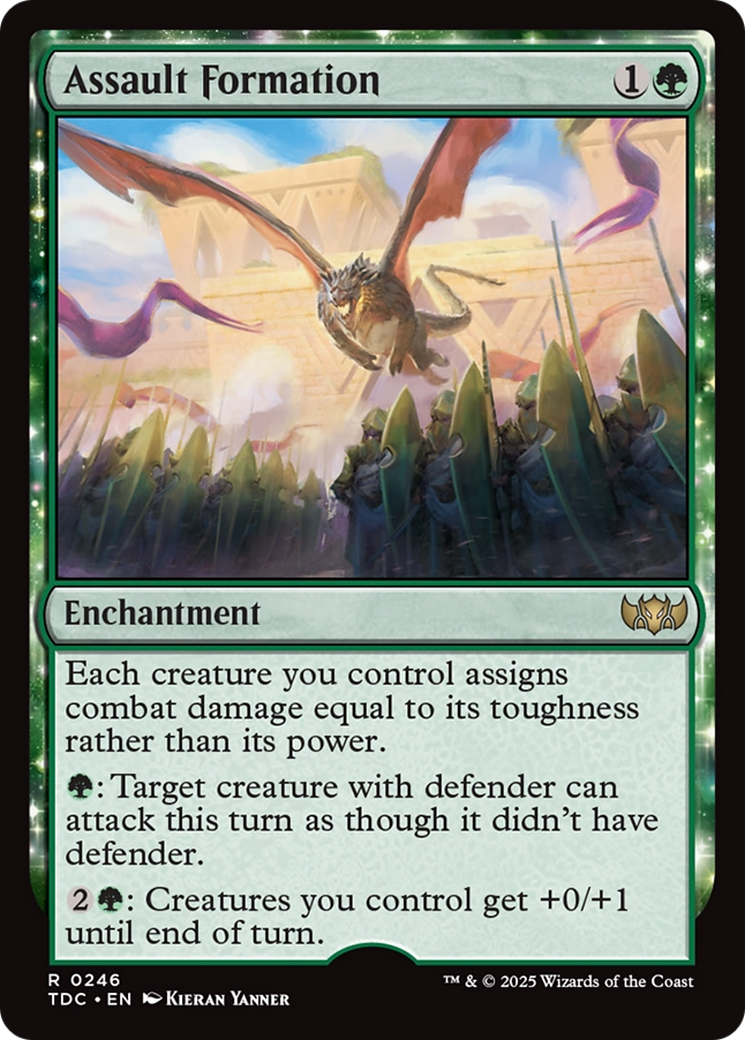 Assault Formation [Tarkir: Dragonstorm Commander]