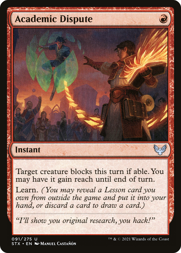 Academic Dispute [Strixhaven: School of Mages]