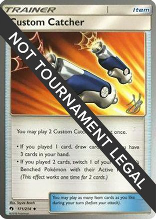 Custom Catcher (171/214) (Perfection - Henry Brand) [World Championships 2019]