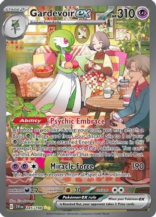 Gardevoir ex 245/198  - Holofoil SV01 Scarlet & Violet Base Set - Special Illustration Rare
