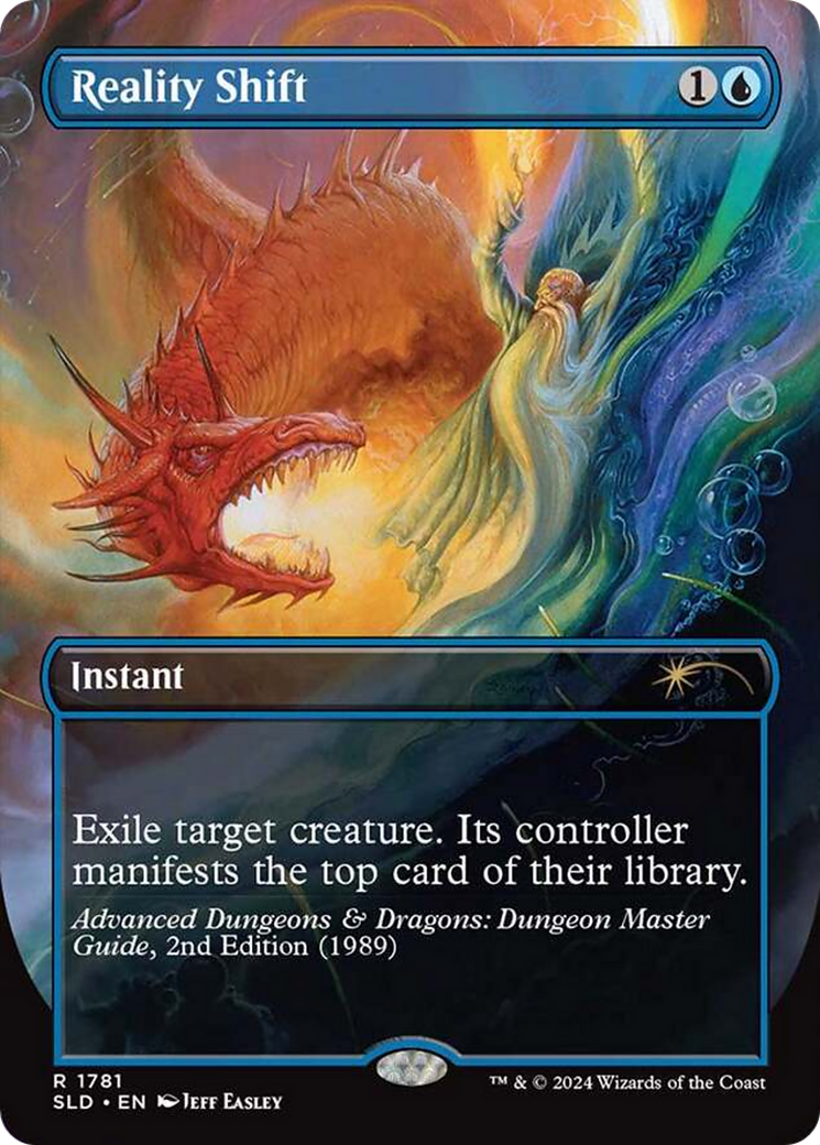 Reality Shift (SLD-1781) - Secret Lair Drop (Borderless) Foil