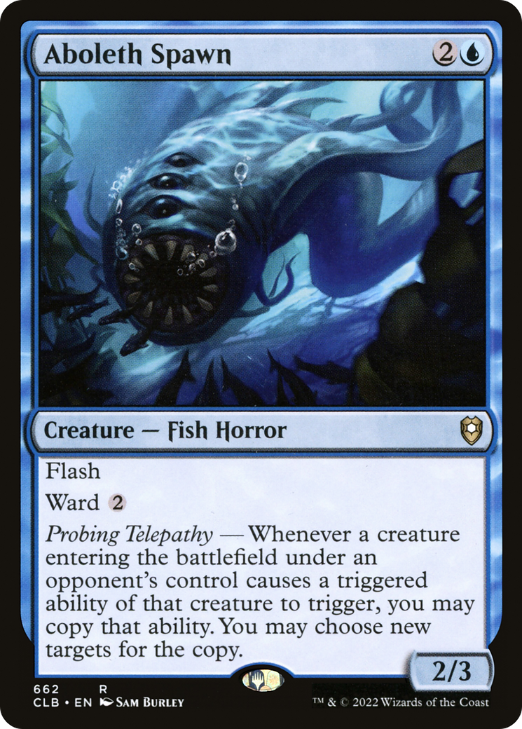 Aboleth Spawn [Commander Legends: Battle for Baldur's Gate]