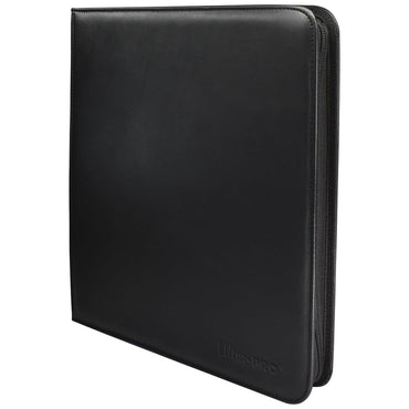 Ultra PRO Zip Binder Vivid 12-Pocket – Black