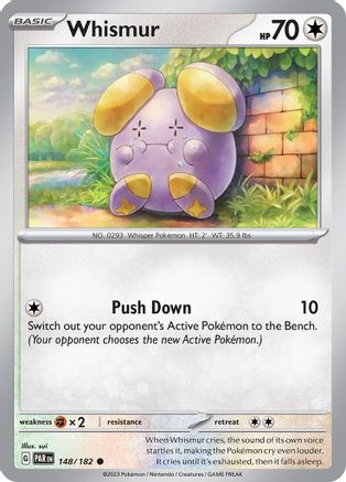 Whismur 148  SV04 Paradox Rift - Common