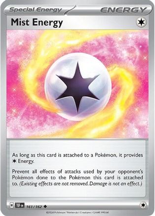 Mist Energy 161/162  - Reverse Holofoil SV05 Temporal Forces - Uncommon