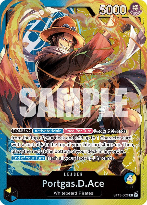 Portgas.D.Ace [Ultra Deck: The Three Brothers]