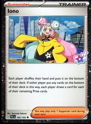 Iono (Cosmos Foil) 185/193  - Holofoil Miscellaneous Cards & Products - Promo