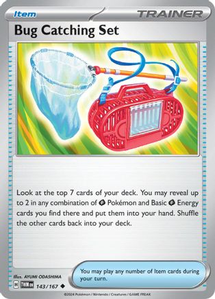 Bug Catching Set 143  - Reverse Holofoil SV06 Twilight Masquerade - Uncommon
