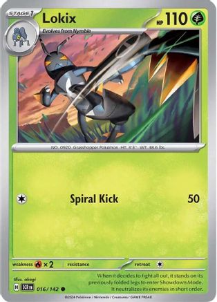 Lokix 016  SV07 Stellar Crown - Common