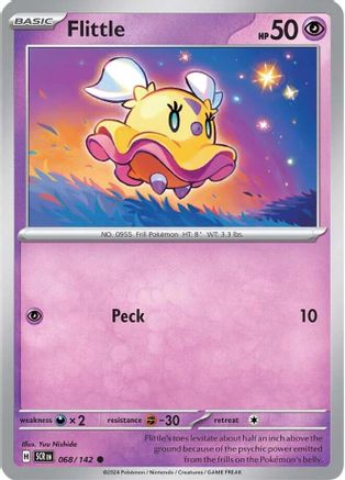 Flittle 068  - Reverse Holofoil SV07 Stellar Crown - Common
