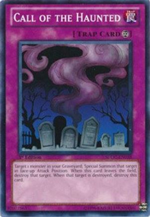 Call of the Haunted (SDDC-EN038) - Structure Deck: Dragons Collide 1st Edition