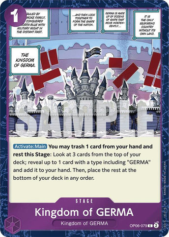 Kingdom of GERMA (Jolly Roger Foil) [Premium Booster -The Best-]