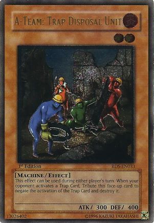 A-Team: Trap Disposal Unit (UTR) (RDS-EN033) - Rise of Destiny 1st Edition