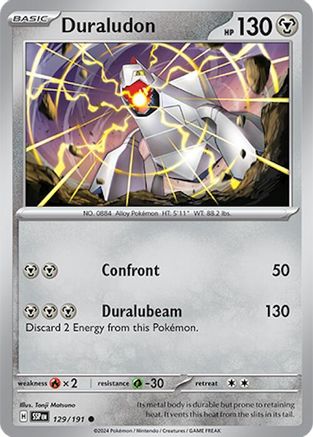 Duraludon 129  SV08 Surging Sparks - Common