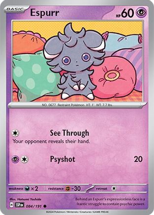 Espurr 084/191  SV08 Surging Sparks - Common