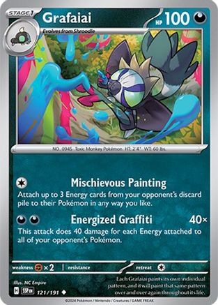 Grafaiai 121/191  SV08 Surging Sparks - Uncommon