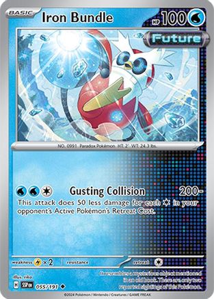 Iron Bundle 055  - Reverse Holofoil SV08 Surging Sparks - Uncommon