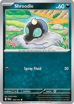 Shroodle 120  SV08 Surging Sparks - Common