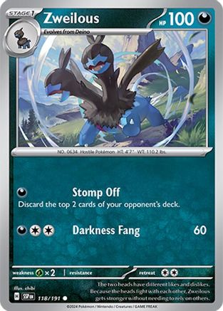 Zweilous 118  SV08 Surging Sparks - Common