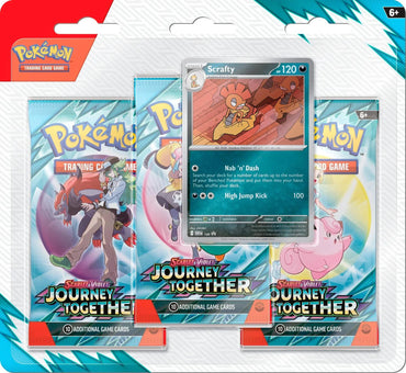 Scarlet & Violet: Journey Together - 3 Pack Blister (Varies)