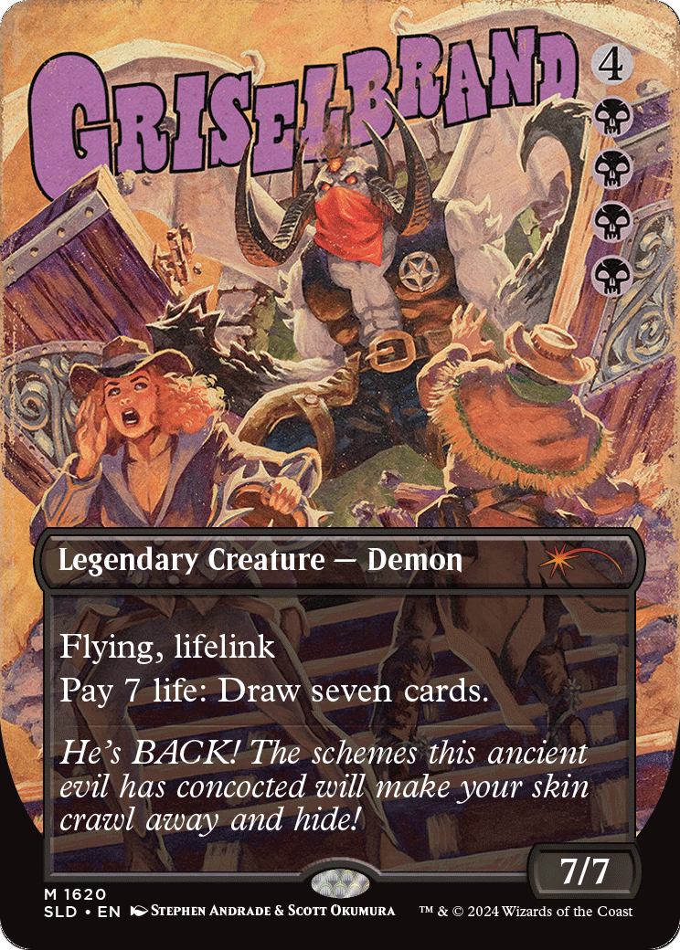 Griselbrand (1620) (SLD-1620) - Secret Lair Drop (Borderless) Foil