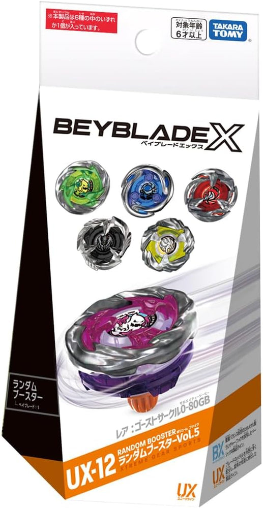 BEYBLADE X UX-12 Random Booster Vol.5 Ghost Circle 0-80GB (Pre-order)