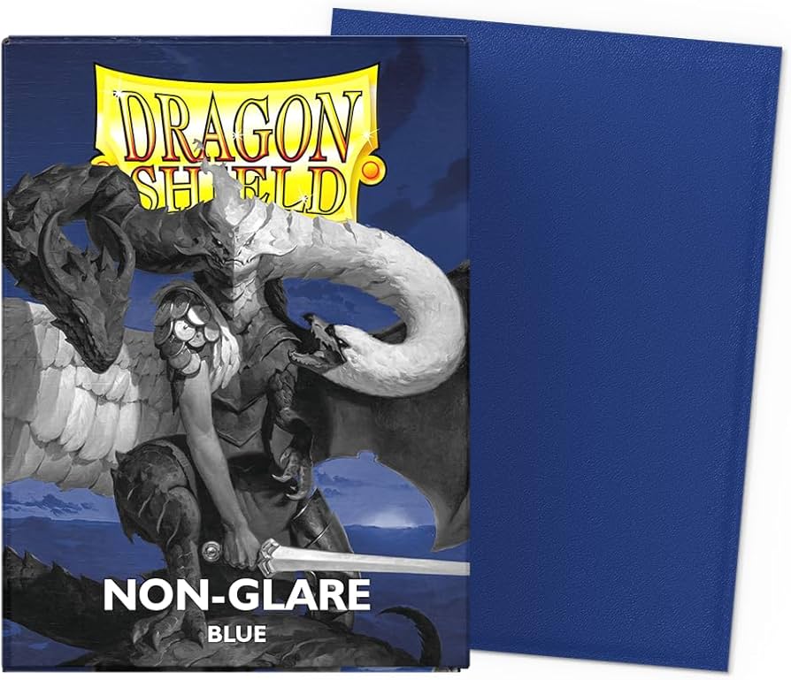 DRAGON SHIELD SLEEVES NON-GLARE MATTE BLUE