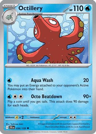 Octillery 034/159  SV09 Journey Together - Uncommon