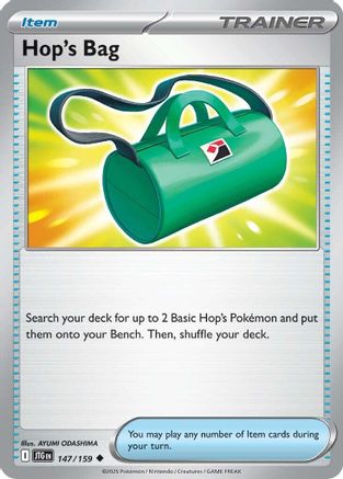 Hop's Bag 147/159  SV09 Journey Together - Uncommon