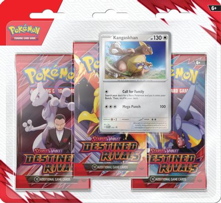Destined Rivals 3 Pack Blister [Kangaskhan]