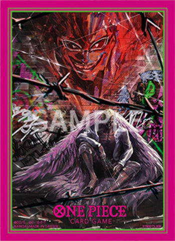 One Piece Card Game Official Sleeves – TCG+ Store Edition Vol. 4 (Donquixote Doflamingo) [70 ct]