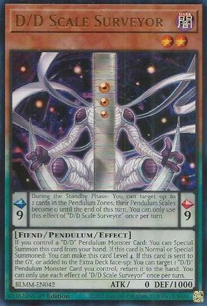 D/D Scale Surveyor (BLMM-EN042) - Battles of Legend: Monster Mayhem 1st Edition