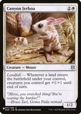 Canyon Jerboa [The List]