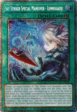 Sky Striker Special Maneuver - Lemnisgate! (Starlight Rare) (DUAD-EN069) - Duelist's Advance 1st Edition