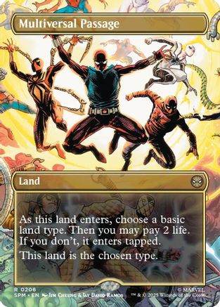 Multiversal Passage (Borderless) [Marvel's Spider-Man]