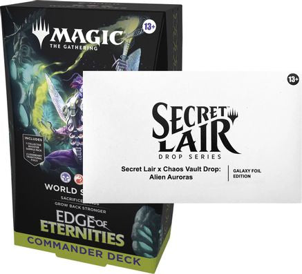 Secret Lair x Chaos Vault Drop: Commander Reinforcements World Shaper Bundle (Galaxy Foil)