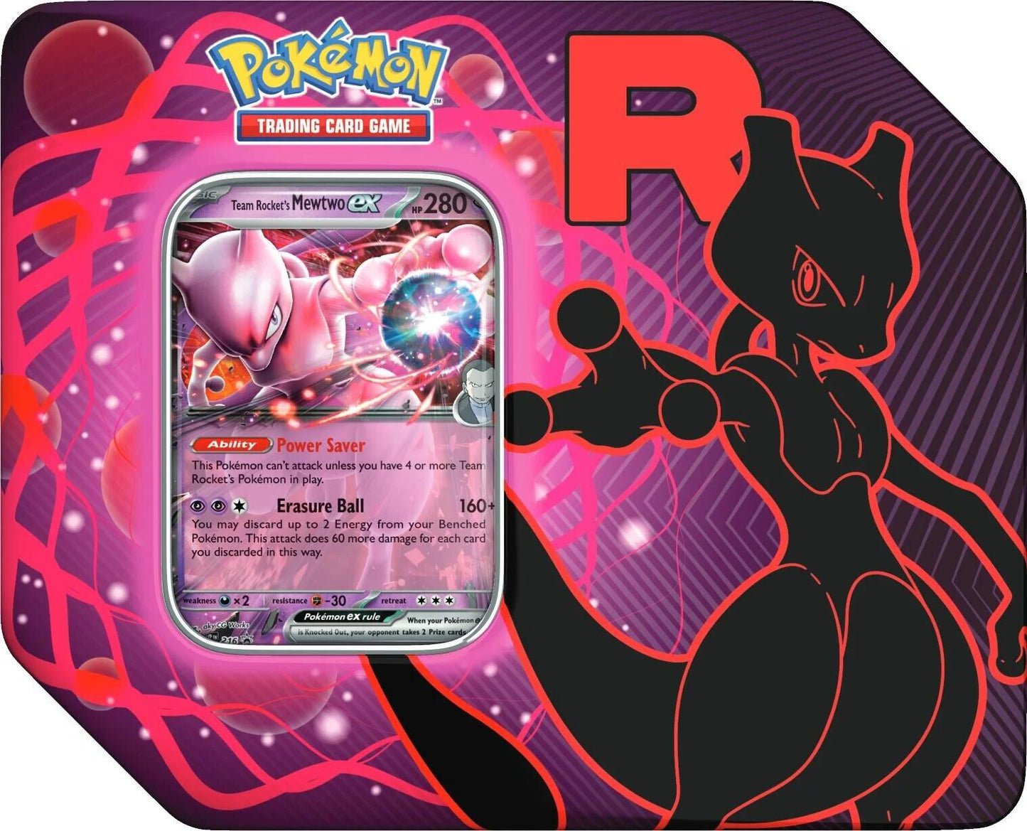 Team Rocket Tin (Arts may vary)