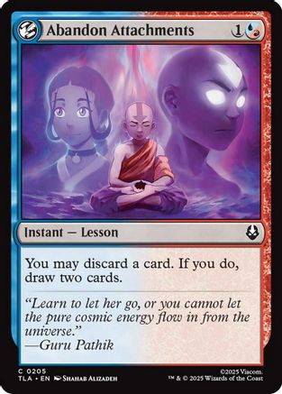 Abandon Attachments [Avatar: The Last Airbender]
