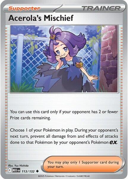 Acerola's Mischief (113/132) [Mega Evolution: Base Set]