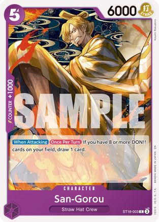 San-Gorou (Reprint) (ST18-003) - Premium Booster -The Best- Vol. 2
