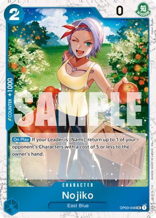 Nojiko (Pirate Foil) (OP03-048) - Premium Booster -The Best- Vol. 2 Foil