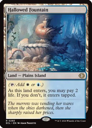Hallowed Fountain [Lorwyn Eclipsed]