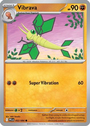 Vibrava 052/094  ME02 Phantasmal Flames - Common