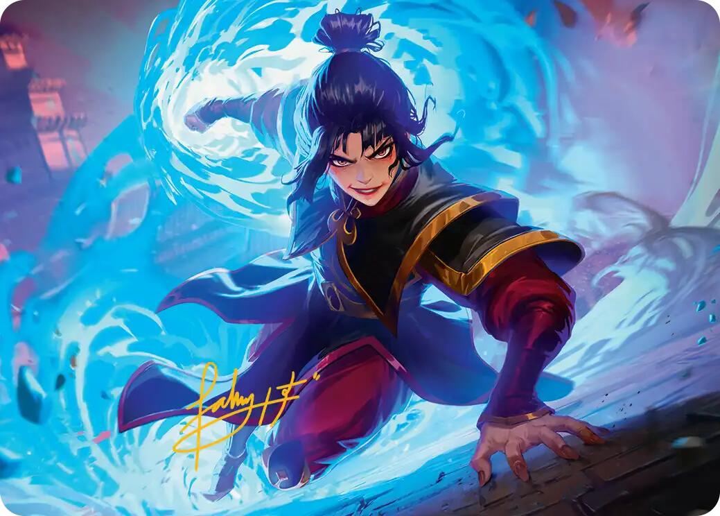 Fire Lord Azula Art Card (Gold-Stamped Signature) [Avatar: The Last Airbender Art Series]