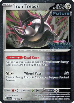 Iron Treads (Temporal Forces Stamped) 118/162  - Holofoil Miscellaneous Cards & Products - Uncommon