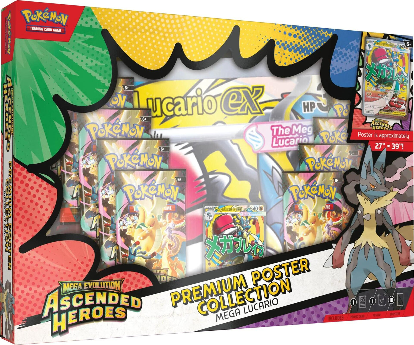 Mega Evolution: Ascended Heroes - Premium Poster Collection (Promo May Vary)