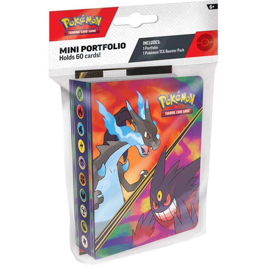 Charizard/Gengar Mini Portfolio (Phantasmal Flames Pack)