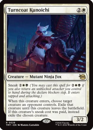 Turncoat Kunoichi [Teenage Mutant Ninja Turtles]
