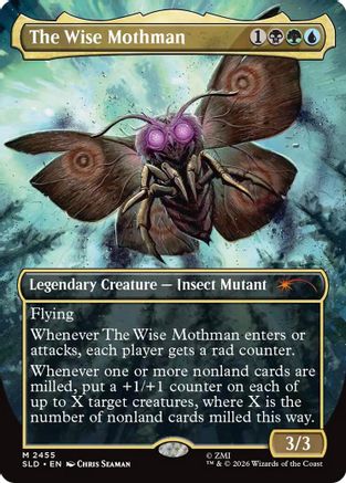 The Wise Mothman (SLD-2455) - Secret Lair Drop Series