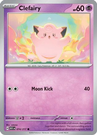 Clefairy 074/217  ME Ascended Heroes - Common